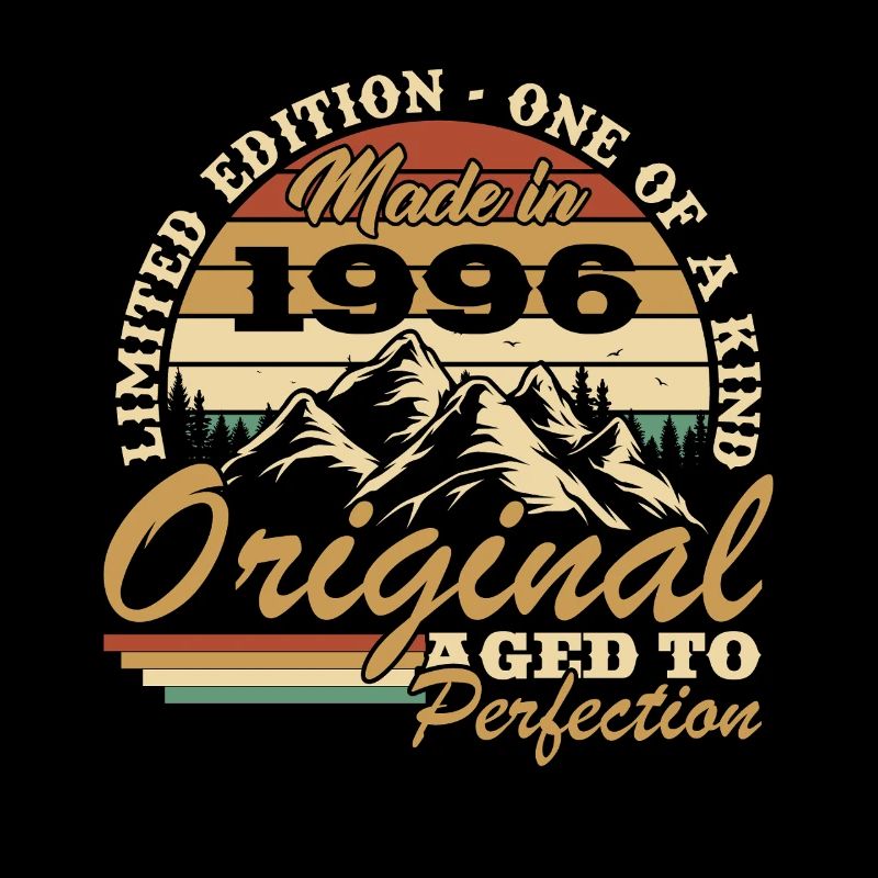 1996 Vintage Retro Geburtstagsgeschenk