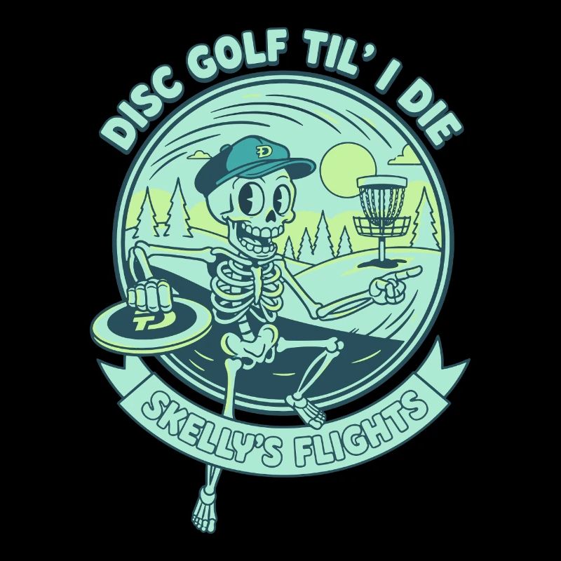 Disc Golf Til I Die Skellys Flights Funny Disc