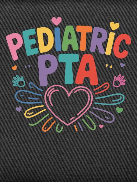 Pediatric PTA Rainbow Heart