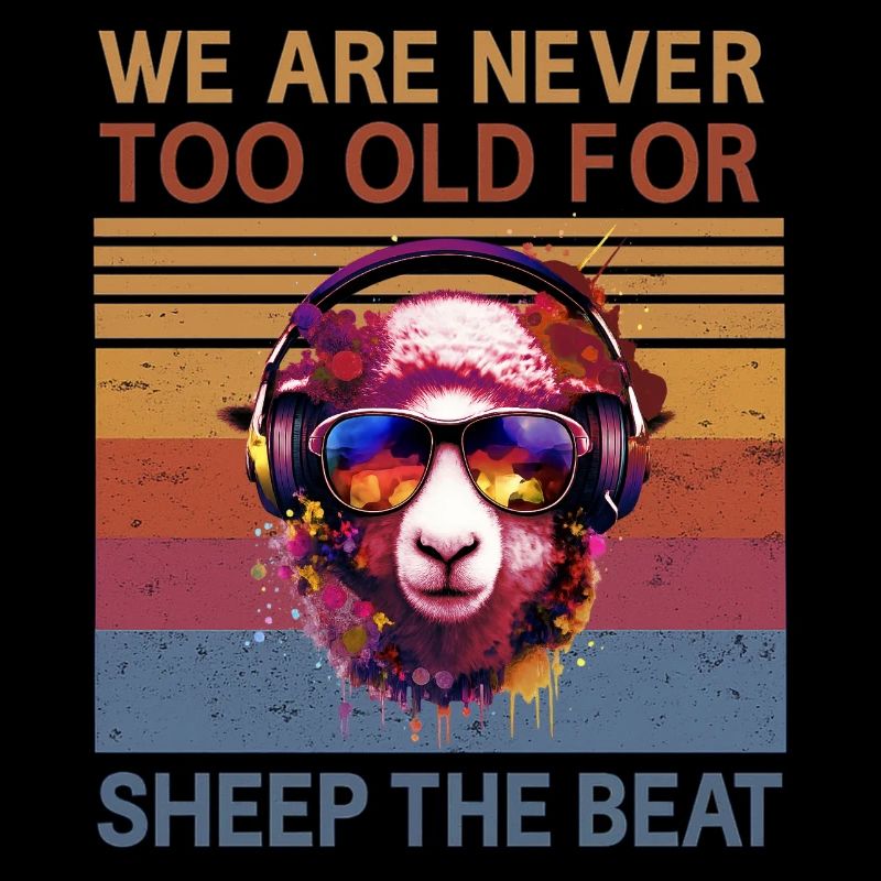Sheep Beat Retro Vibes