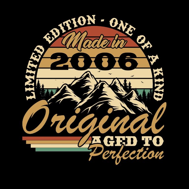 2006 Vintage Retro Geburtstagsgeschenk