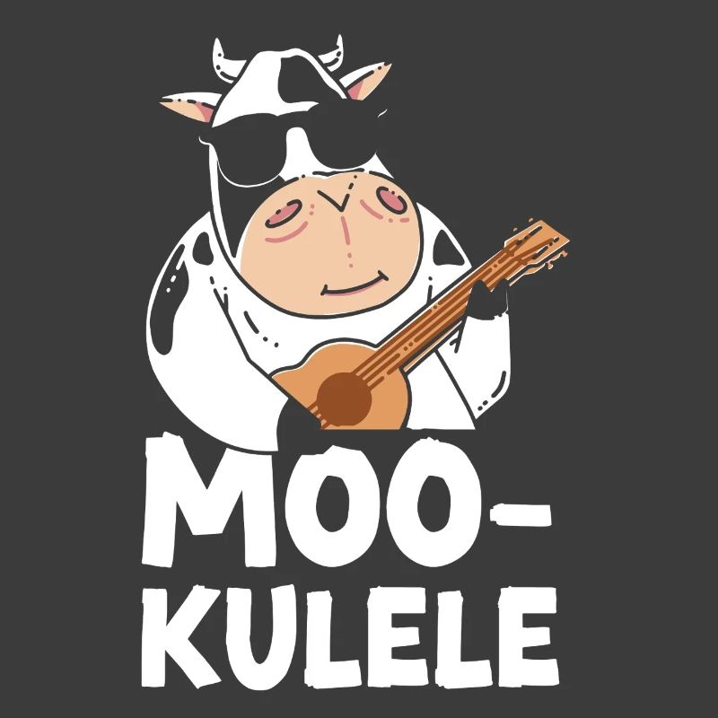Ukulélé hawaïen uke cow jeu de mots