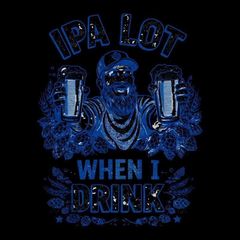 IPA Lot Prost Bearded Beer Drinker