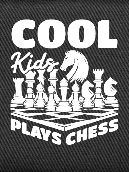 Cool kids playing chess