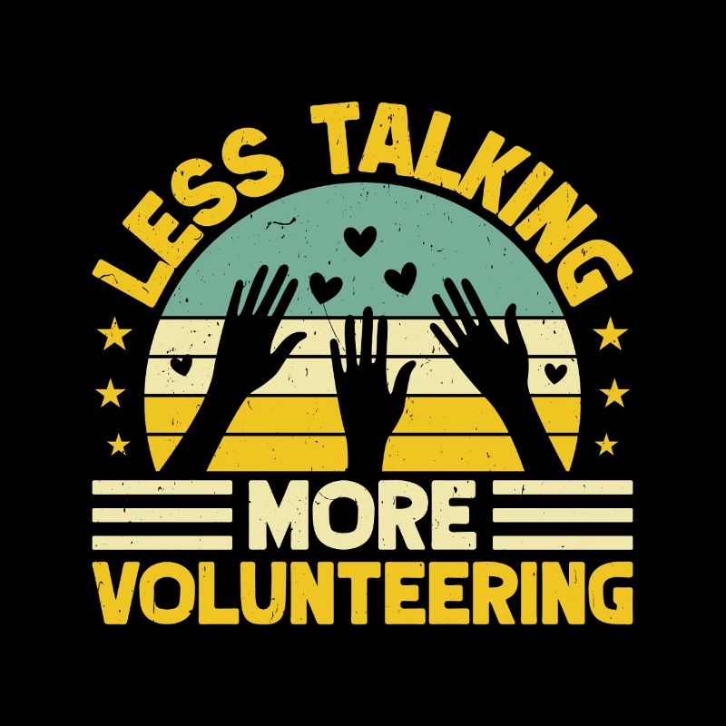 Appréciation du bénévolat Moins de paroles Plus de bénévolat