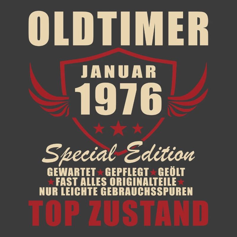Original 1976 Retro Vintage Geburtstagsgeschenk