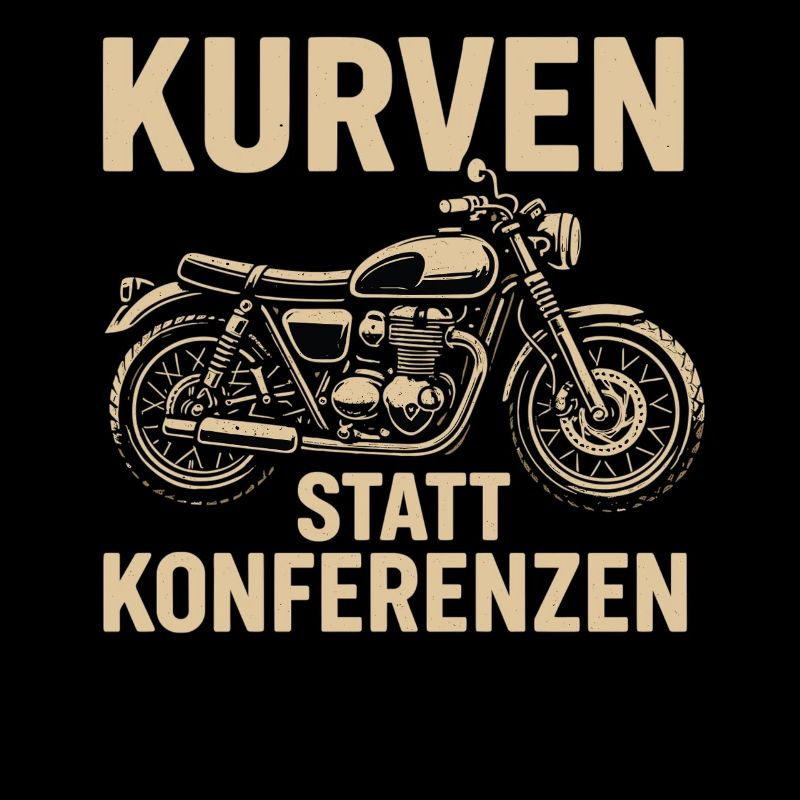 Curves instead of conferences, biker gift