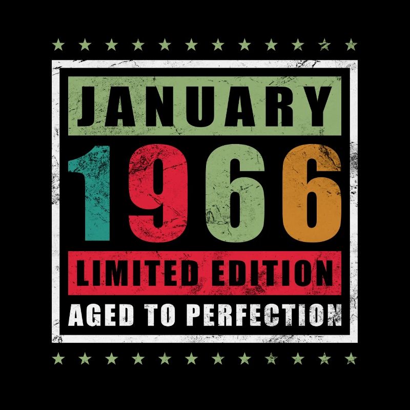 Édition limitée vintage de janvier 1966