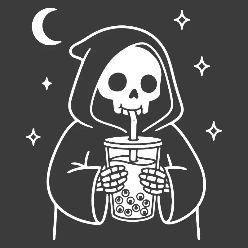 Grim Reaper with Bubble-Eye Tea