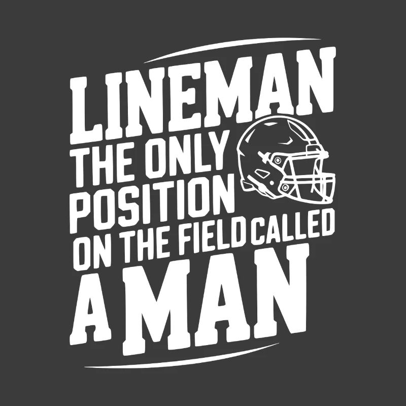 Lineman ist die einzige Position, die als Mann bezeichnet wird