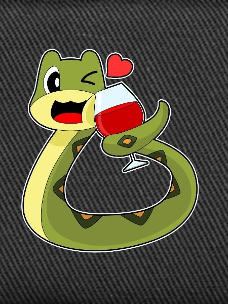Snake Red Wine