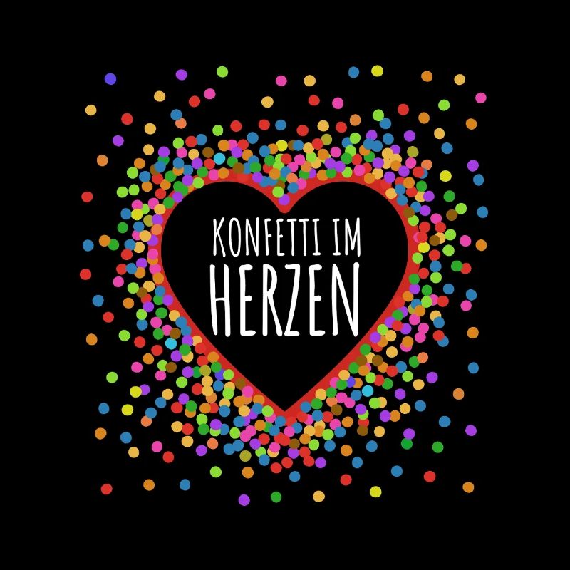 Konfetti im Herzen - Karneval im Blut Kostüm