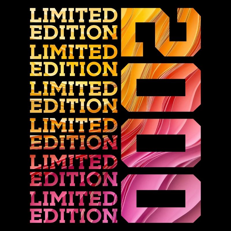 ÉDITION LIMITÉE 2000 26 ANS 26E ANNIVERSAIRE