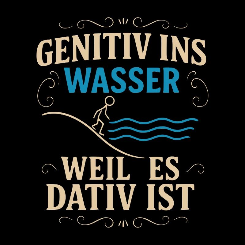 Genitiv ins Wasser – Sprachwitz