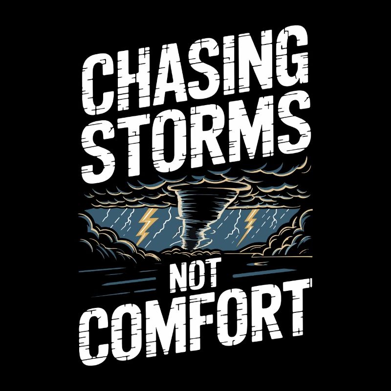 Chasing Storms Not Comfort Storm Chaser Tornado