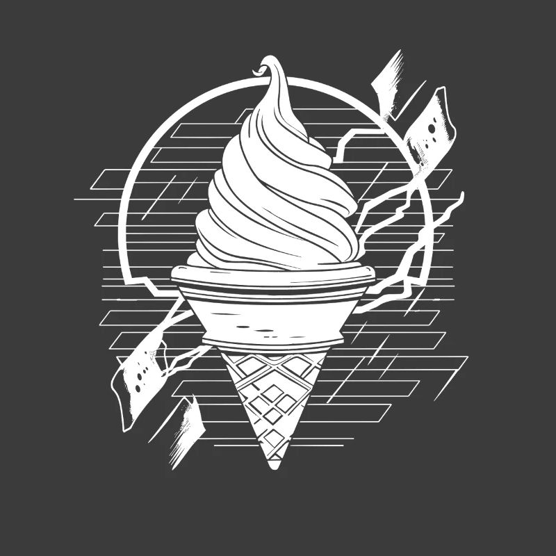 Dessin de glace douce