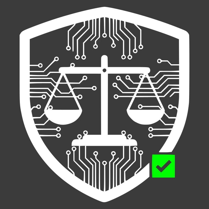 Cyber Security Shield Libra Tech Vector
