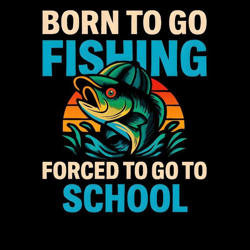 Né pour aller pêcher, forcé d’aller à l’école Pêcheur