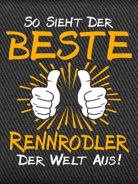 Rennrodler Geschenkidee