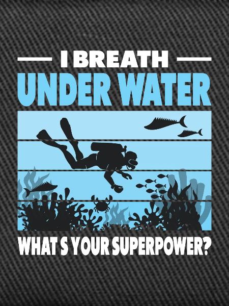 Funny diver design