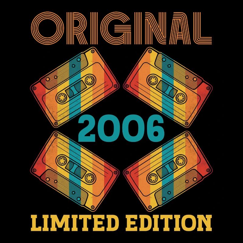 Original 20e Anniversaire 20 ans 2006 Cadeau Tee