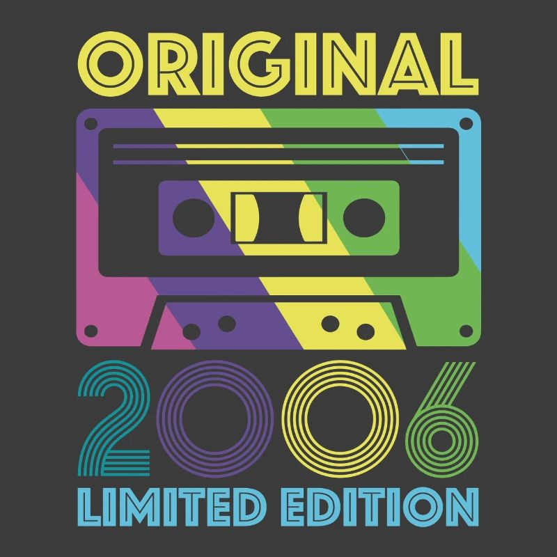 Original 2006 Cassette 20e Anniversaire 20 ans Tee