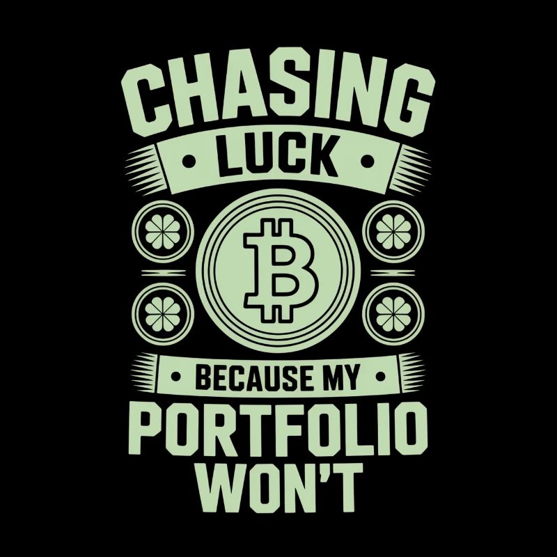 St Patricks Day Chasing Luck Because My Portfolio