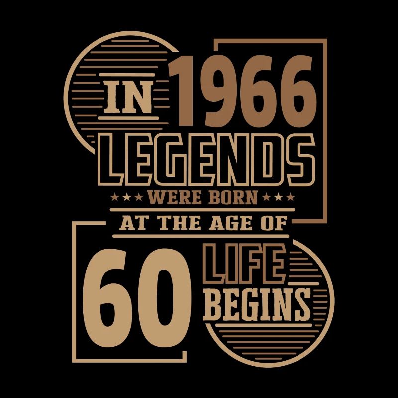 60 Geburtstag 1966 Legenden Retro Leben Spaß