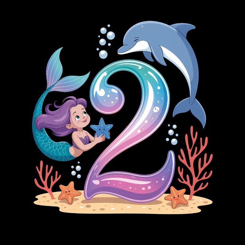 Sirène 2e anniversaire 2 ans