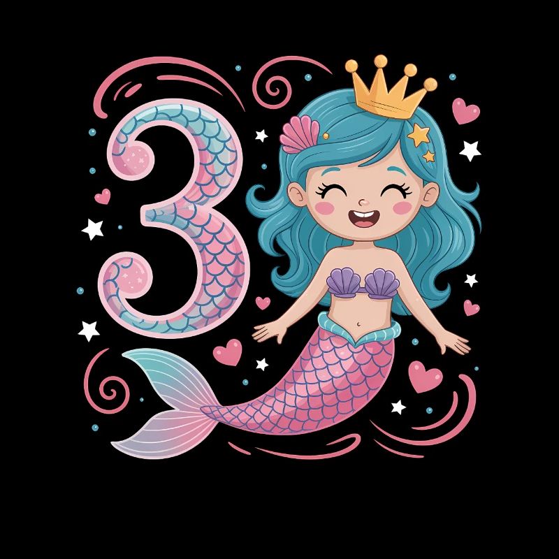 3e anniversaire de la sirène 3 ans