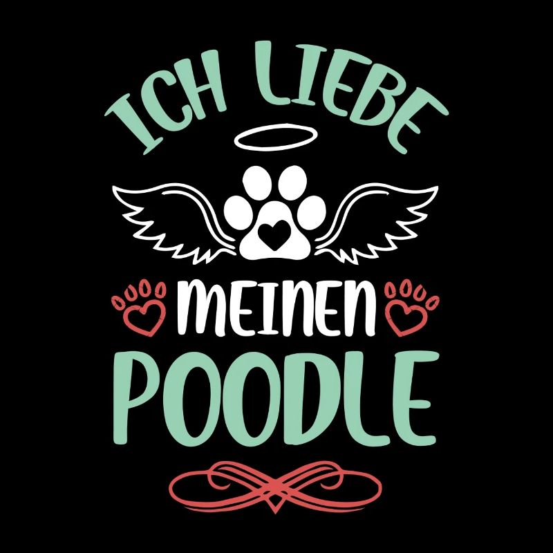 Ich liebe meinen Poodle