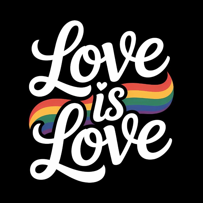 Love is Love Rainbow LGBTQ Pride