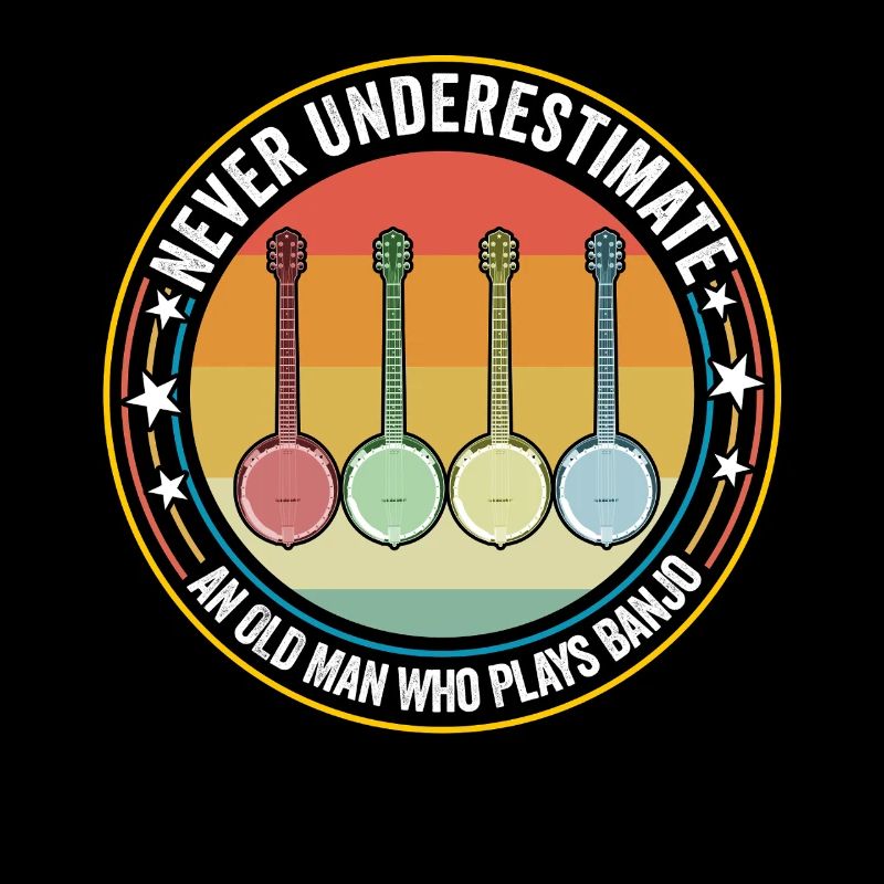 Never Underestimate An Old Man Who Plays Banjo