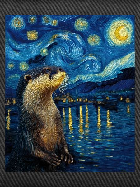 Otter Van Gogh