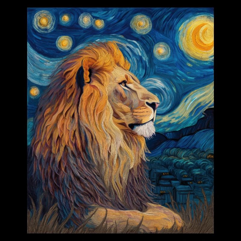 Löwe Van Gogh
