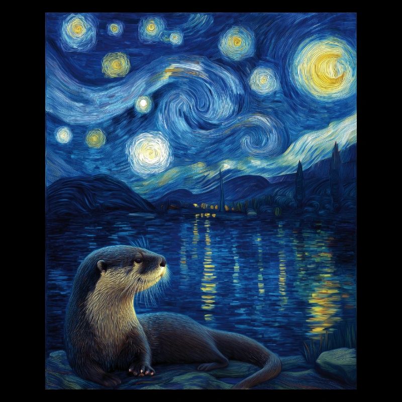 Otter Van Gogh