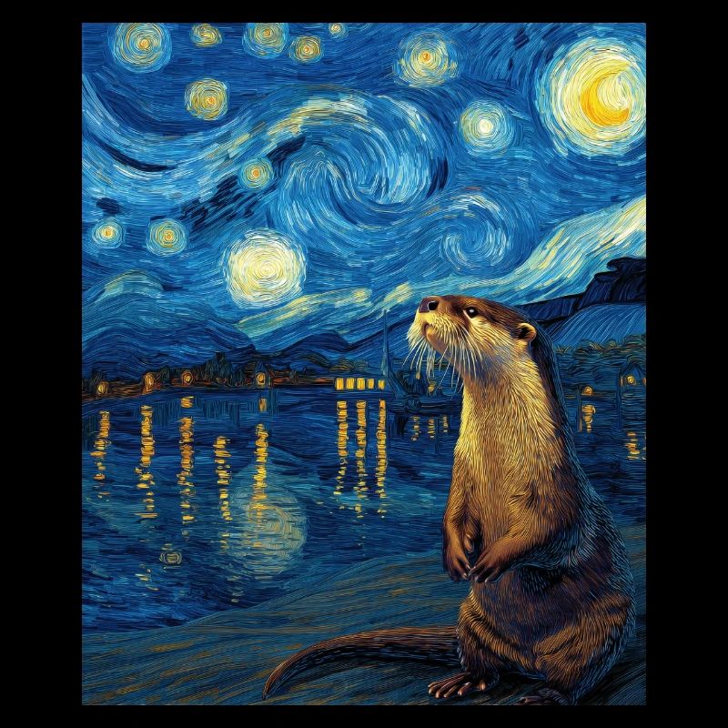 Otter Van Gogh