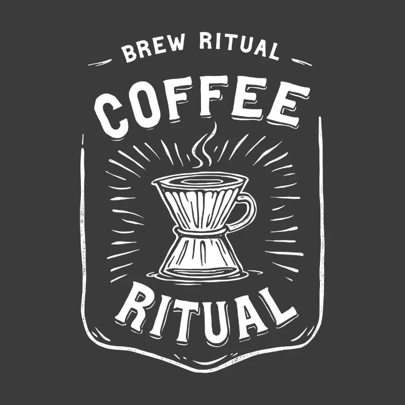 Rituel de l’infusion de café Verser sur le kaffee