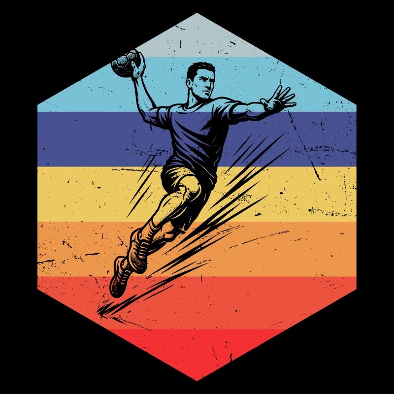 In a nutshell, men's handball