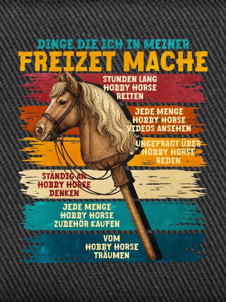 Freizeit Hobbypferd Spruchband