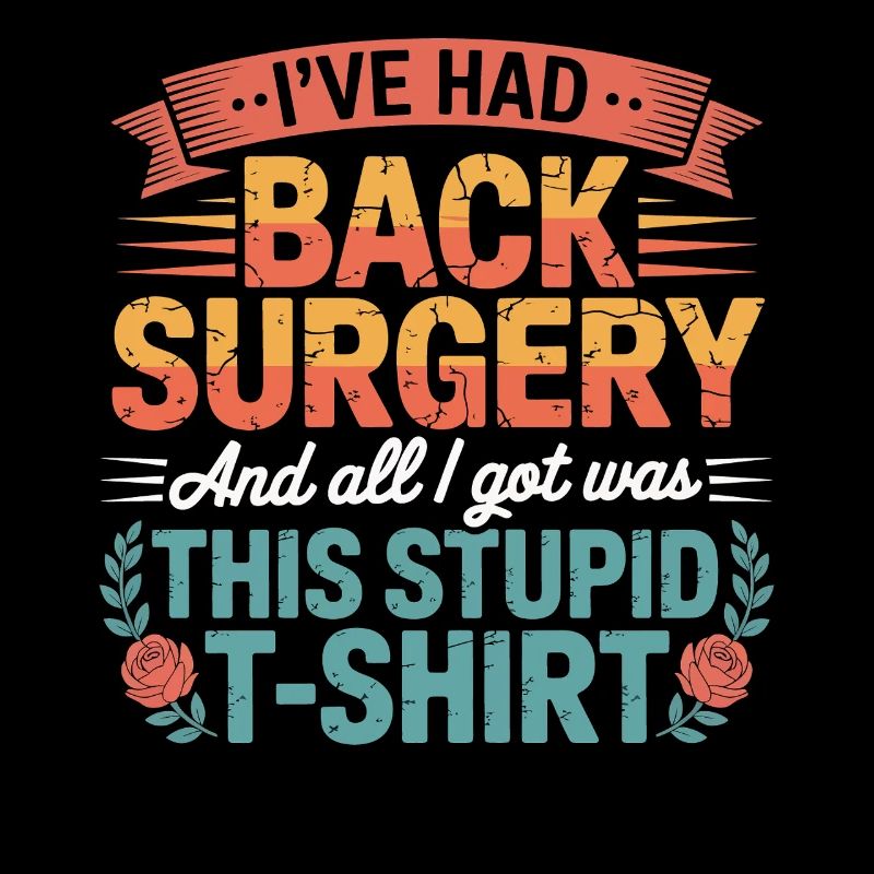 Back Surgery Saying TShirt