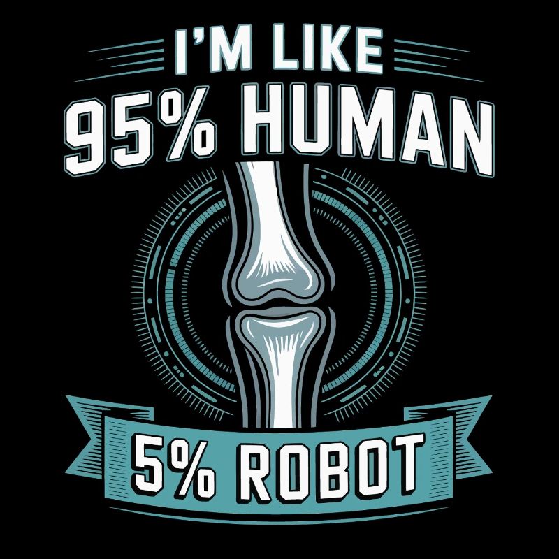 95% human, 5% robot