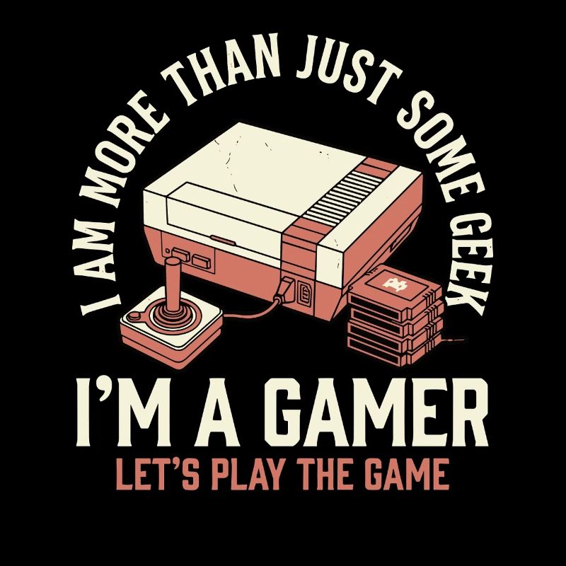 I'm a Gamer – Retro Gaming Console Design