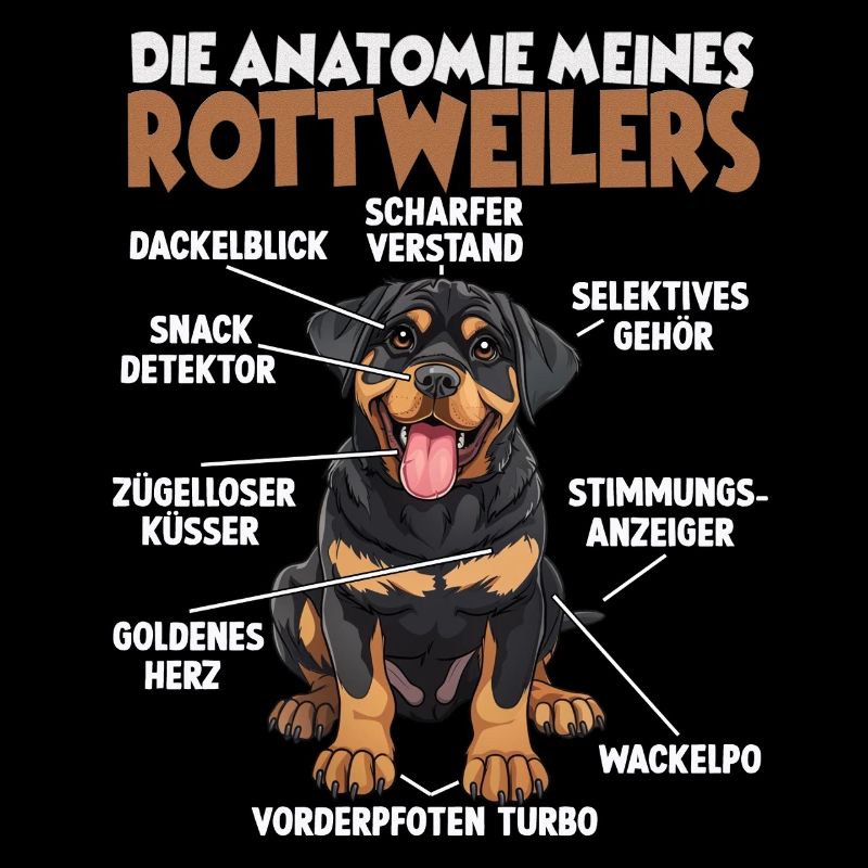 Hund Rottweiler T Hundehalter Geschenk