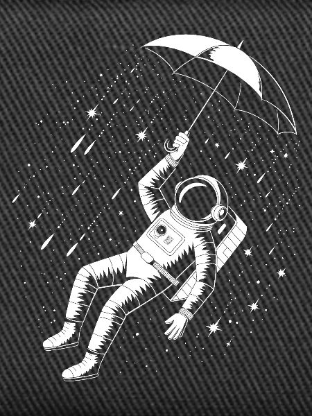 Astronaut Umbrella Space Rain