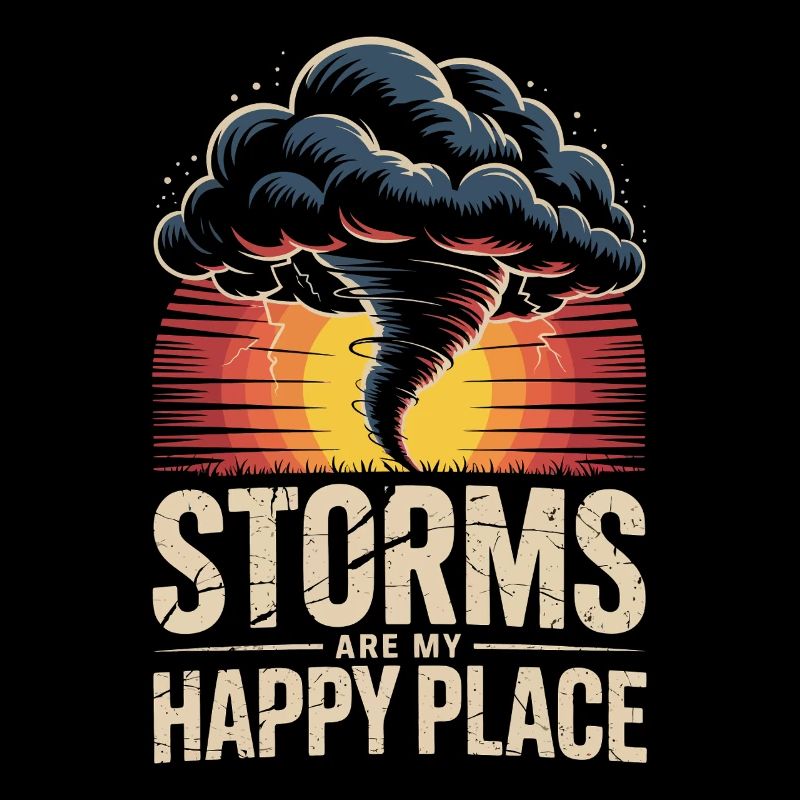 Les tempêtes sont mon endroit heureux