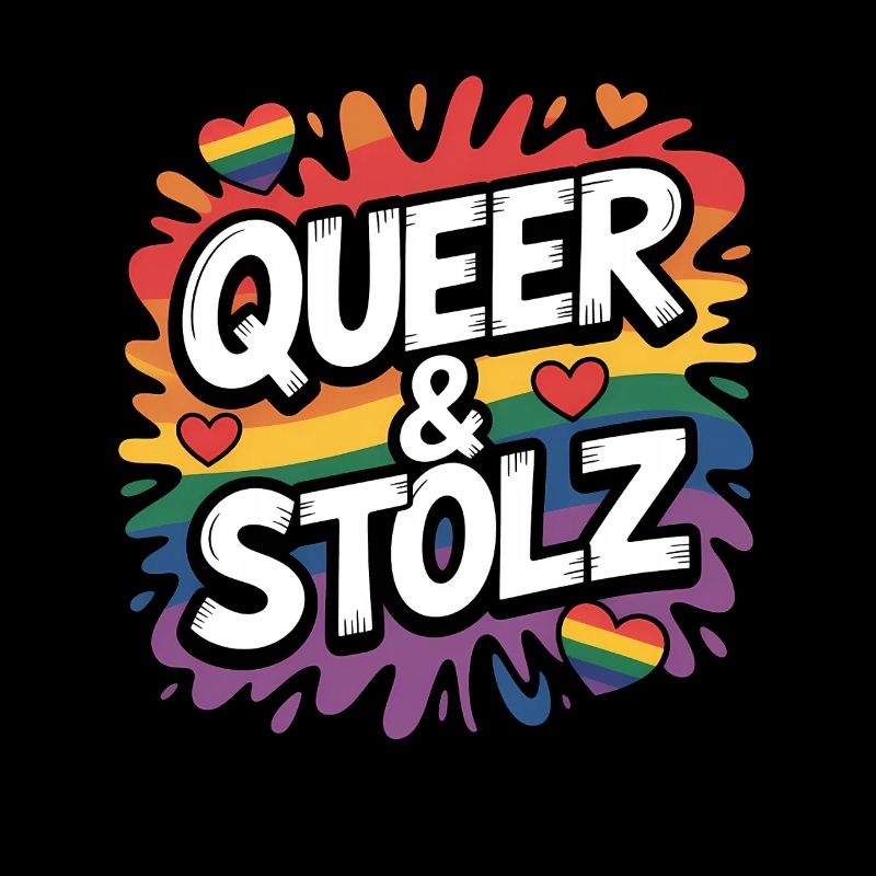 Fierté LGBTQ Rainbow Queer et Fière