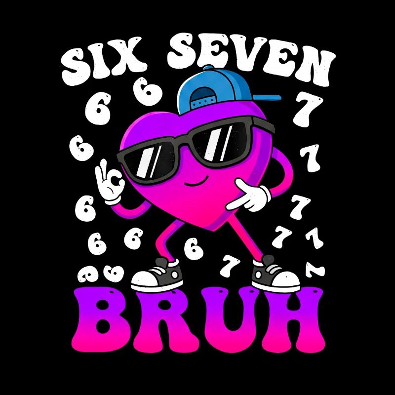 Six Seven 6 7 Meme 67 Trend Valentines Day