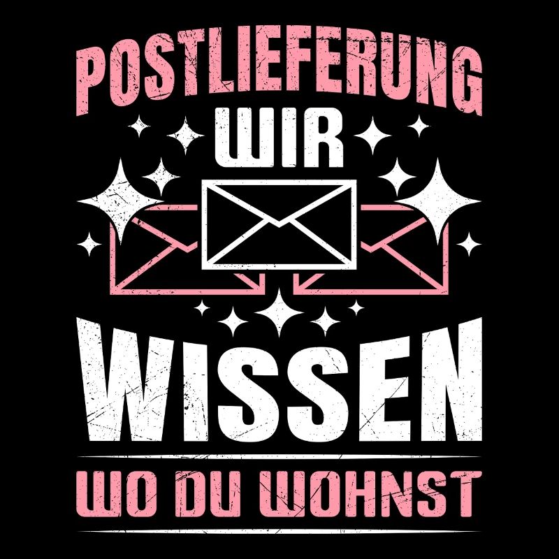 Postboten POSTLIFERUNG WIR WISSEN WO DU WOHNST