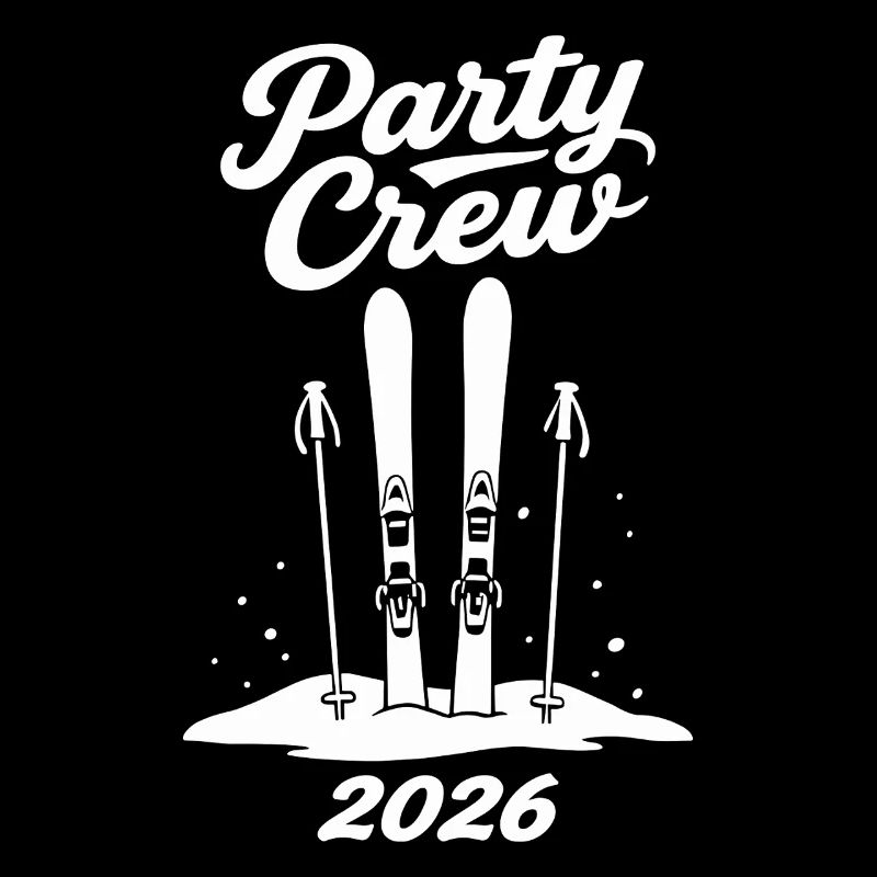 Party Crew 2026 Skiing Après-Ski Group